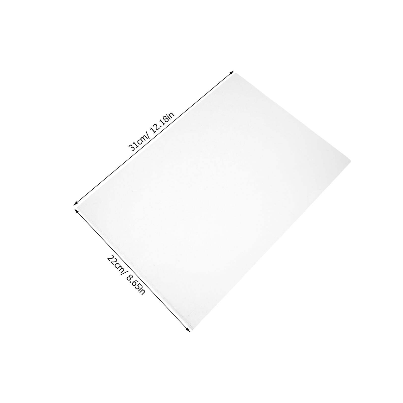 GALPADA 50 Pezzi Cartella Trasparente in Plastica A4 Forma, Design Robusto e Sottile, Custodia per Documenti per Scuola e Riunioni, Resistente e Leggera