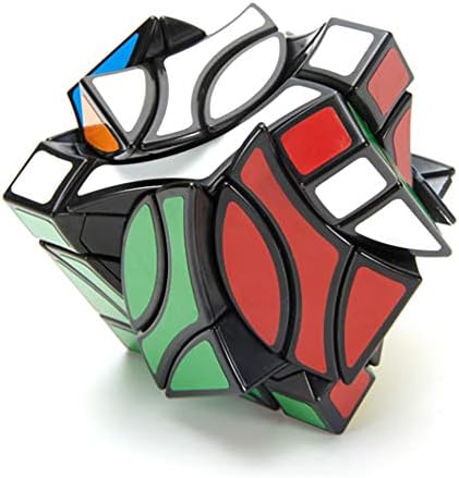 Willking Pisces Magic Cube 4 Corner Puzzle Cube Brain Teaser Educational Toy Black