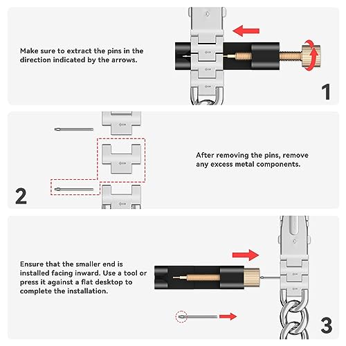 Image of Musk-MSKR Watch Bands for Women Compatible with Apple Watch Band 38mm 40mm 41mm 42mm 44mm 45mm 46mm 49mm Adjustable Metal Band Cowboy Steel Chain Bracelet for iWatch Series 1 /2 /3 /4 /5 /6 /7 /8 /9 /10 /11 /SE