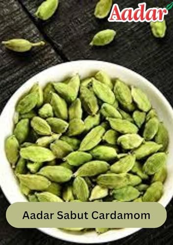Image of Aadar Spices Whole Green Cardamom, Sabut Elaichi 100g - Delicious and Aromatic, No Added Preservatives
