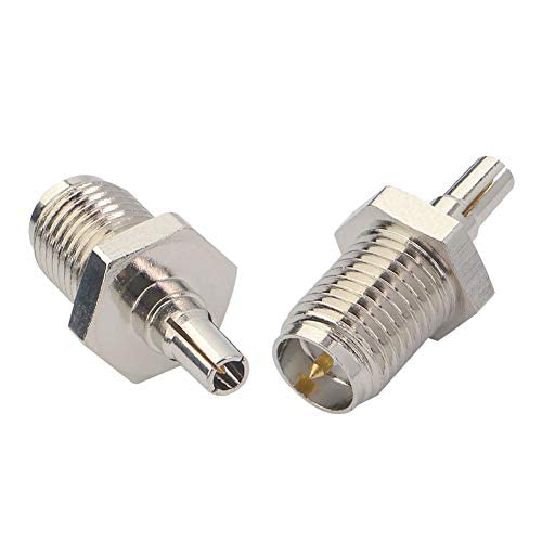 Adaptador RP-SMA a CRC9 Coaxial 2 piezas miniatura 6