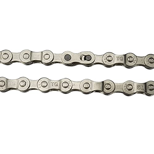 Cysky Bike Chain 9 Speed Bicycle Chain 1/2 X 5/64 Inch 116 Links Steel High Strength Bike Derailleur Chain For 9-Gear Road Mountain Bicycle #TOP3