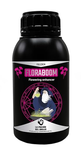 FLORABOOM FULLCREM - 'Cannaboom' (500ml) | NPK 18% - 9% | Fósforo + Potasio | Floración Intensa | Cosechas Abundantes y Aromáticas