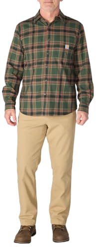 Image of Carhartt Men's Hamilton Relaxed Ls Plaid Shirt