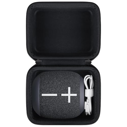 Housse étanche UE WONDERBOOM 4 antichoc, étui rigide Bovke avec poche câbles noir