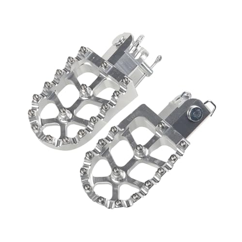 Repose-pieds moto de haute précision en aluminium robuste pour CRF50 et Pit Bike
