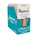 Applaws natürlich Katzenleckerli, Ganzer Thunfisch Loin Katzensnack, 30g Beutel (Packung mit 12 Beuteln)
