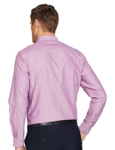 Image of Max Men Cotton Solid Slim Fit Oxford Shirt