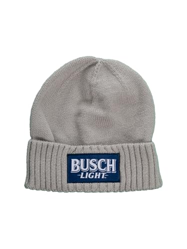Bonnet Busch Light gris Calhoun idéal pour les soirées d'hiver autour d'un feu