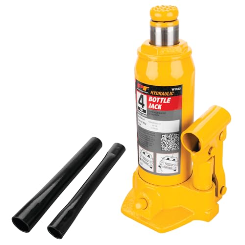 Image of Performance Tool W1623 4-Ton (8,000 lbs.) Heavy Duty Hydraulic Bottle Jack