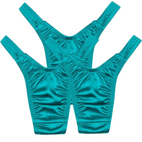 BBLAIR Thong Gaff Panties Onyx for Transgender Individuals, 3 Pack Long Lasting Durability, Silky, Ideal for Smooth Tucking