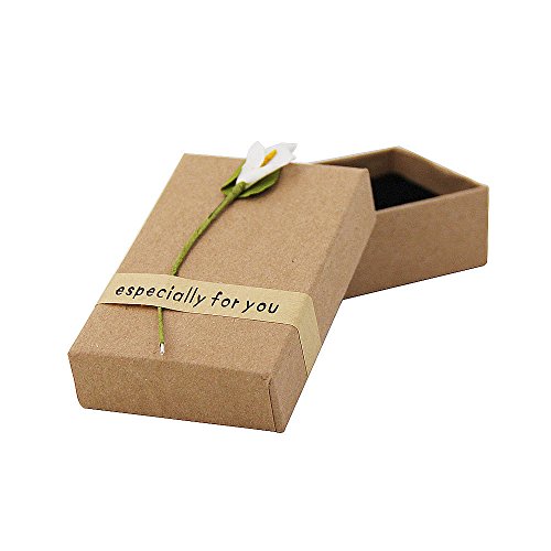 Elegante scatola regalo per gioielli, collana