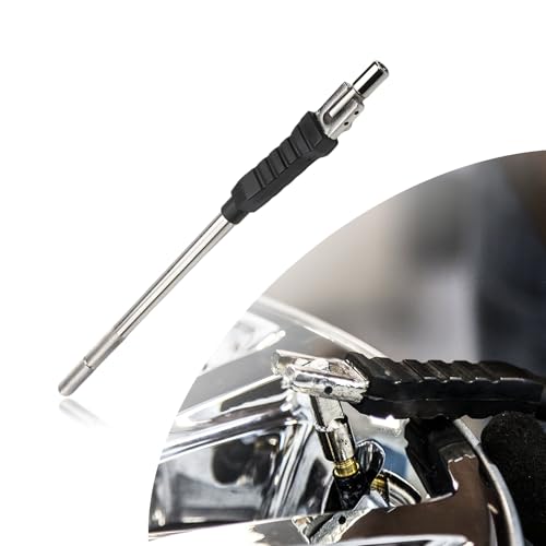 Image of Wevdn Valve Stem Puller, Automotive Tire Valve Stem Installation Tool with Rubber Boot, Universal Tire Valve Stem Valve Core Removal Tool for Most Vehicles, Car Accessories