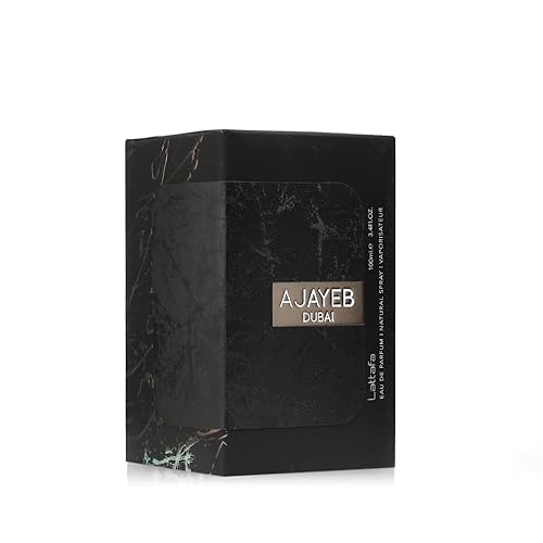 Miniatura 4 de Lattafa Ajayeb Dubai Eau de Parfum Spray para hombre, 3.4 onzas
