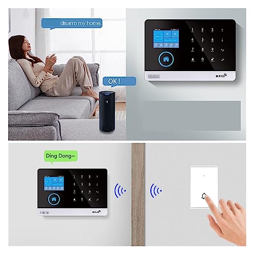 Alarme de sécurité à domicile pour contrôle d'application de maison connectée