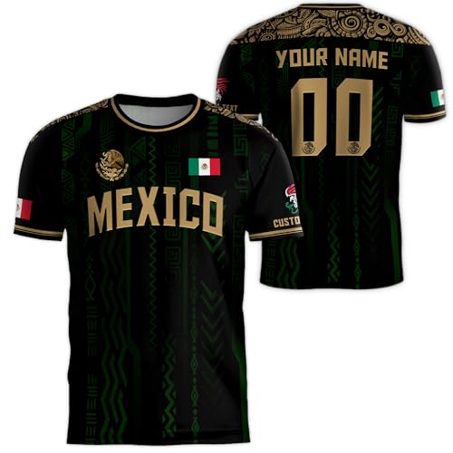 Customized Mexico Soccer Jersey, Vintage Jersey for Men 4