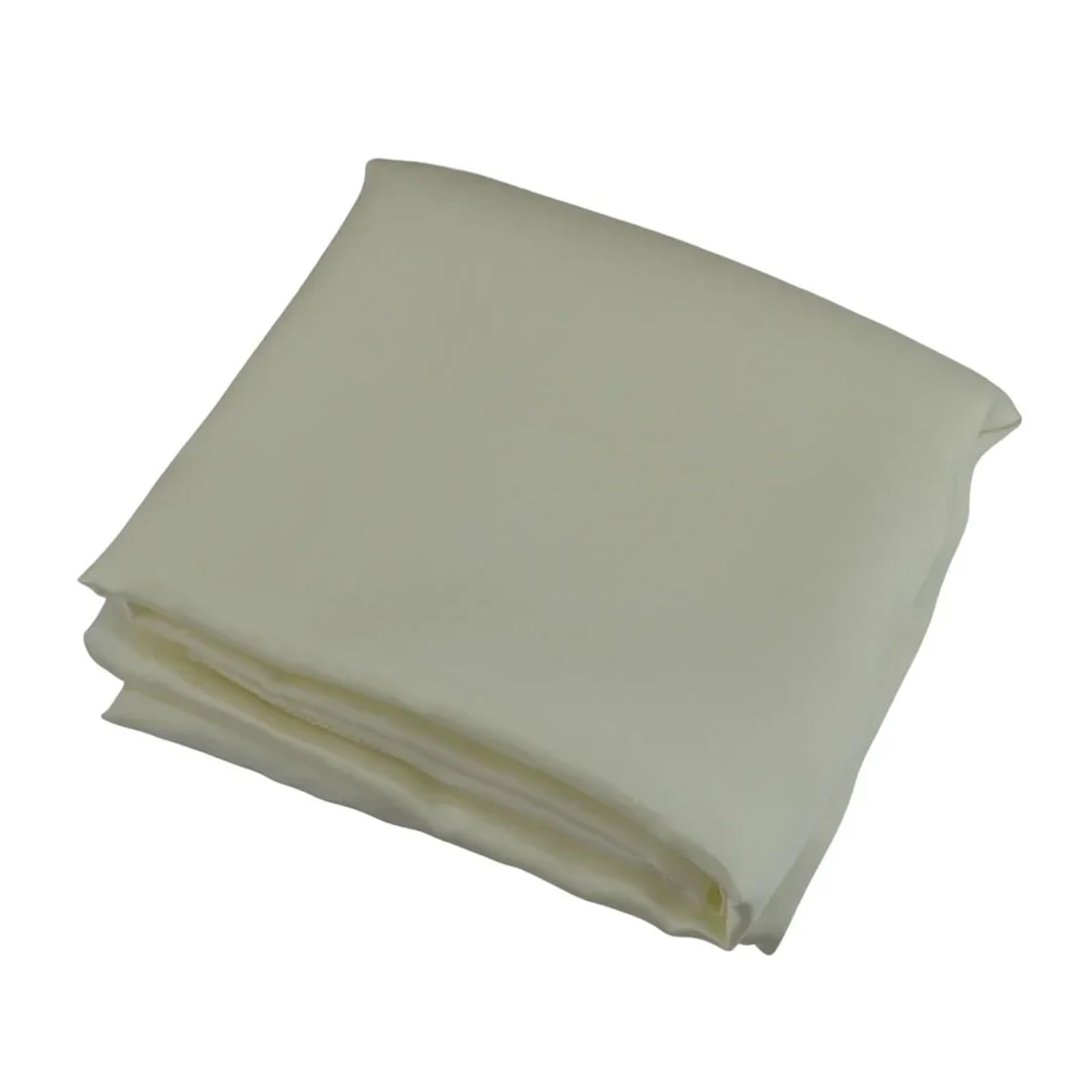 LuMOUzhou Reusable Rectangle Satin Tablecloth Round Satin Tablecloth Multicolor Multiple Sizes(Ivory,Round 275CM-108INCH)