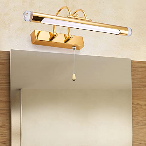 Lámpara LED de espejo para baño contra sombras en rostro con ángulo ajustable 4000K 4