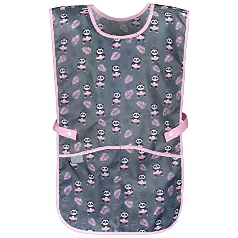 Baagl Children's Panda Cooking and Craft Apron Cover