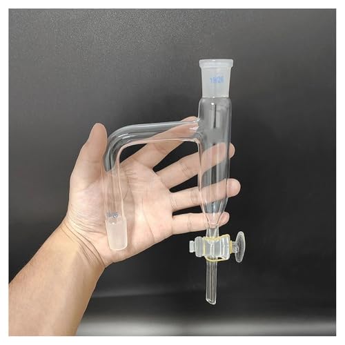 Séparateur avec vanne à piston en verre 19/26 pour éviter les fuites lors de la distillation