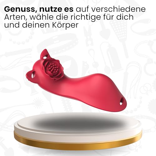Stimulateur clitoridien étanche en silicone avec 10 modes d'intensité Fops - 2