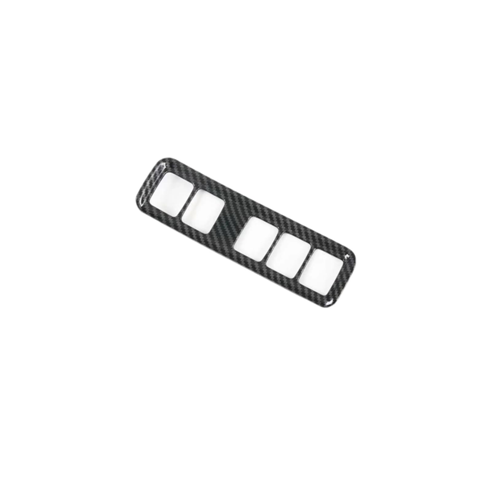 Carbon Fiber Light Switch Panel Cover for Nissan Navara D23 Frontier NP300 2017-2021