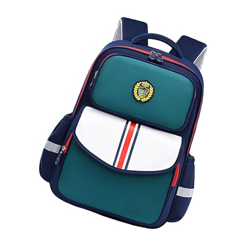 Sac à dos d'école pour enfants réfléchissant avec plusieurs poches pour la sécurité des élèves
