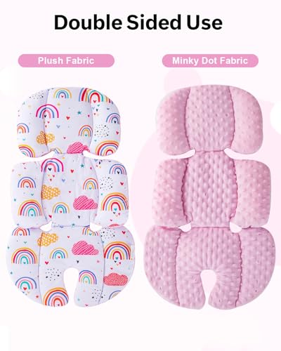 Image of THE KENKYO Infant Car Seat Insert with Extra Headrest & Shoulder Pads