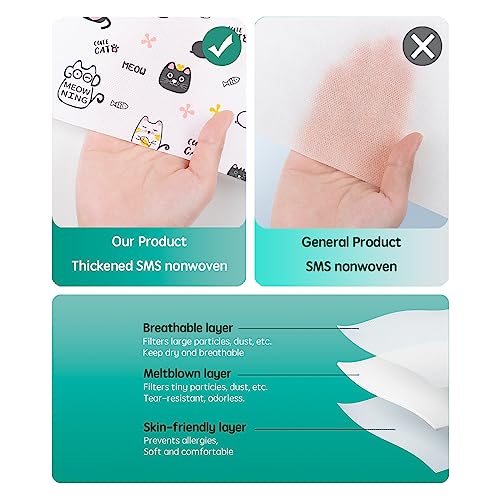 Prints Disposable Bed Sheets Set For Travel And Hotel 4 Piece Set（1 Bed Sheets 2 Pillowcase 1 Quilt Cover） #TOP1