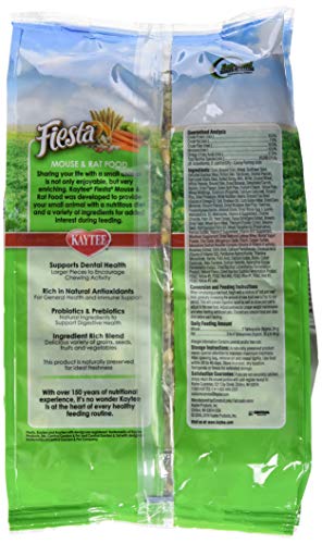 Alimento para Ratones y Ratas Kaytee Fiesta Max 2 lb 6-Pack miniatura 2