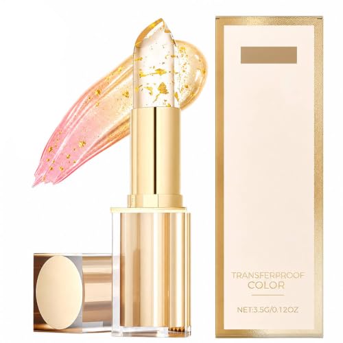 BGASWR Lápiz Labial PH Adaptativo 1 Pieza – Barra de Labios que Cambia de Color – Con Ácido Hialurónico y Vitamina E – Efecto Repulpante – Hidratación 24h