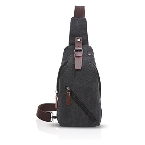 FANDARE Multifunctional Sling Bag with Earphone Hole Cover