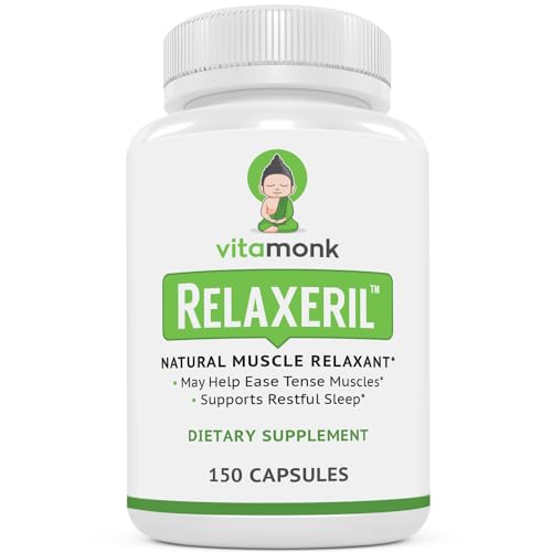 VitaMonk Relaxeril All-Natural Muscle Relaxer