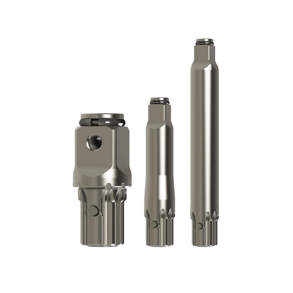 Ingersoll Rand AK43H DXS2 Set: 1/2" Drive 2" & 4" Extended, 3/4" Drive Standard Anvil, 3-Piece Heavy-Duty Set for Professional Use