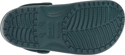 Image of crocs Unisex-Child Classic Clog K Evergreen C8 (204536-375)