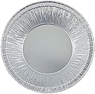 5" Tart Pan - Disposable Aluminum Mini Pot Pie Tin (pack of 25) for Baking Personal Mini Pies, Easily Stack & Store, Freeze & Reheat
