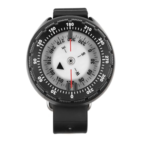 ANCLLO Boussole de plongée, Boussole de Poignet de Vision Nocturne étanche pour l'exploration de plongée sous-Marine dans l'hémisphère Sud