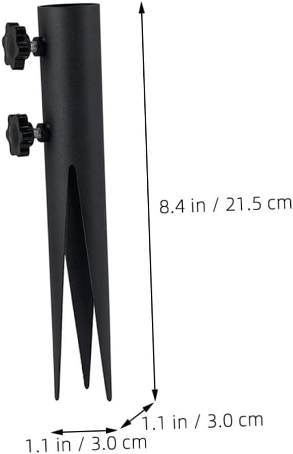 4pcs Metal Ground Spike Stake for Outdoor Garden Lights Durable and Lawn Stakes for Easy Installation Various Weather Conditions