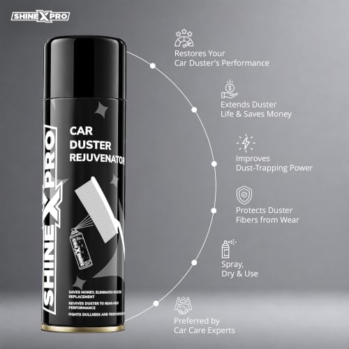 ShineXPro Car Duster with Rejuvenator Spray 125ml - Image 4