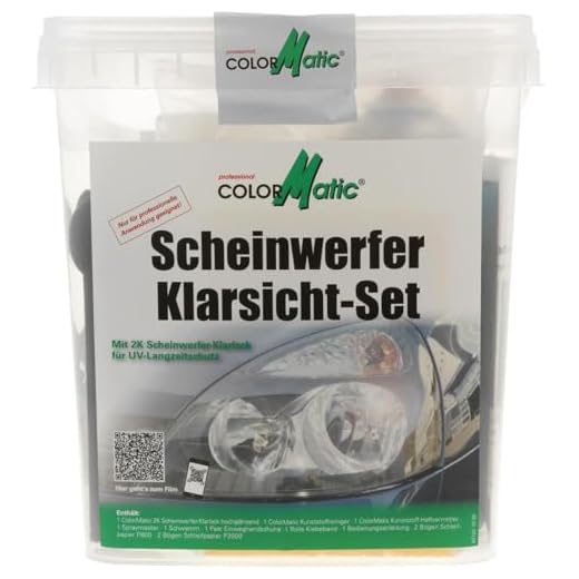 Colormatic 359248 Scheinwerfer Klarsicht-Set