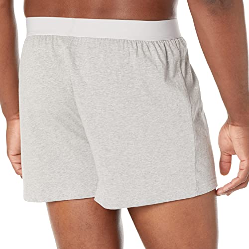 Image of Amazon Essentials Men's Breathable Cotton Jersey Boxer Shorts, Soft Relaxed Fit for All-Day Comfort, Pack of 5