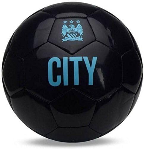 Football Size 5, PU Material, Practice Soccer Ball for Grass Fields, for Men and Women, with Needle Model City Black-image-19