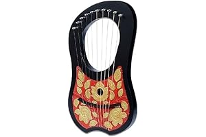 10 Strings Lyre Harp: Ancient Celtic Irish Lyre