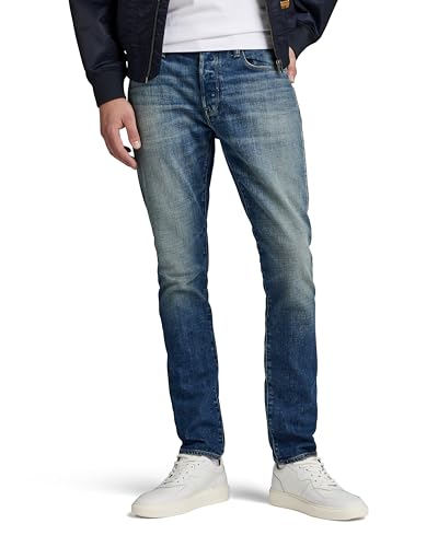 G-STAR Raw - Mens 3301 Slim Jeans, Color Worn in Erosion, Size: 30W x 34L