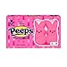 Peeps Marshmallow Bunnies - Pack of 3 - One of Box of Each Color - Blue, Pink and Yellow - Perfect for Easter Baskets - Classic Treat Everyone is Sure
