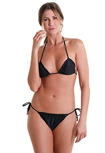 Calcinha Biquíni Avulso Ripple Marrakesh - Preto - P