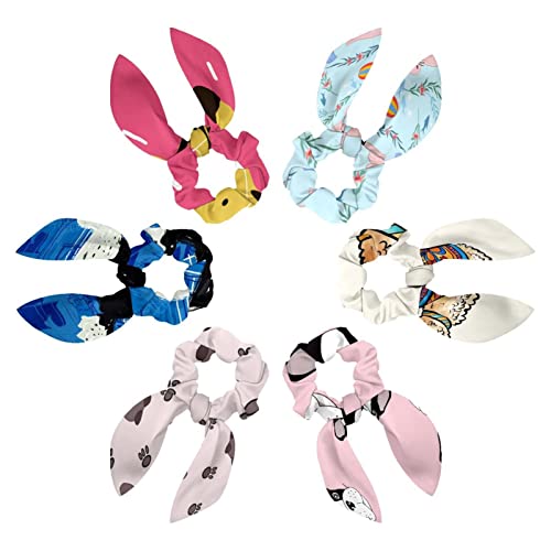 Chouchous doux pour cheveux avec nœud lapin qui ne glissent pas et protègent les pointes