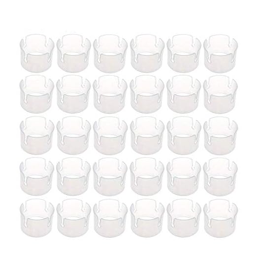 XZANTE Clips de Globo, Paquete de 100 Lazo Clip de Arco de Globo de Plástico Hebilla Anillo de Globo para Favor de Fiesta Boda