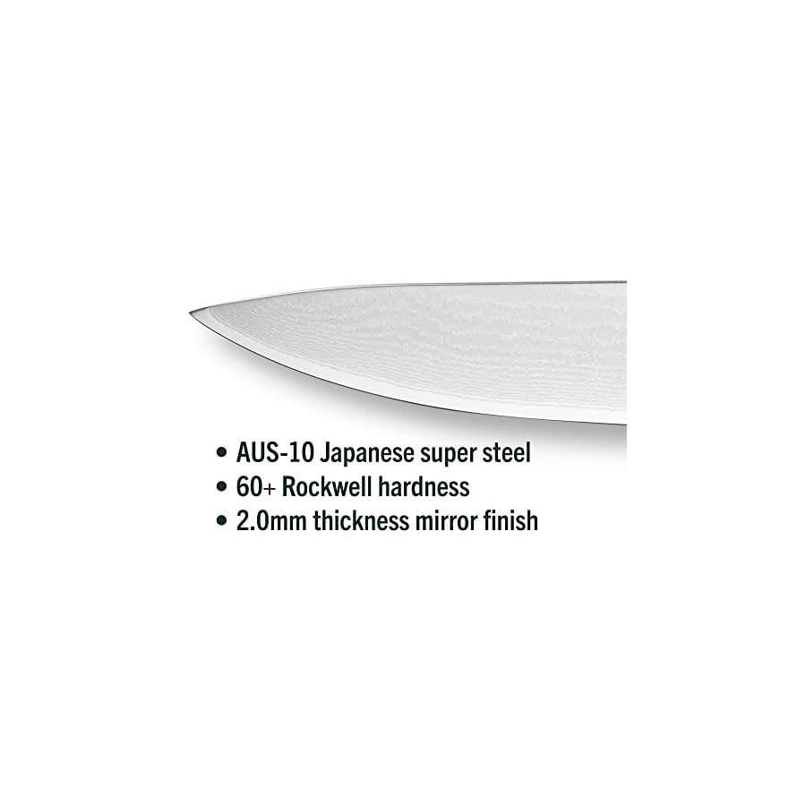 HexClad-6PC-Essential-Kitchen-Knife-Set-Full-Tang-Japanese-Damascus-Stainless-Steel-Knife-with-Pakkawood-Handle-Comes-with-All-Purpose-Chefs-Knife-Santoku-Knife-Serrated-Knife-Utility-Knife HexClad Essential Knife Set, 6-Piece, Japanese Damascus Stainless Steel Blades, Full Tang Construction, Pakkawood Handles