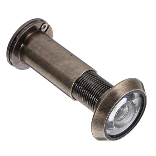 SOIMISS Œil-de-bœuf pour Porte en Bois Kit de Sécurité avec Cache de Confidentialité Kit de Perçage